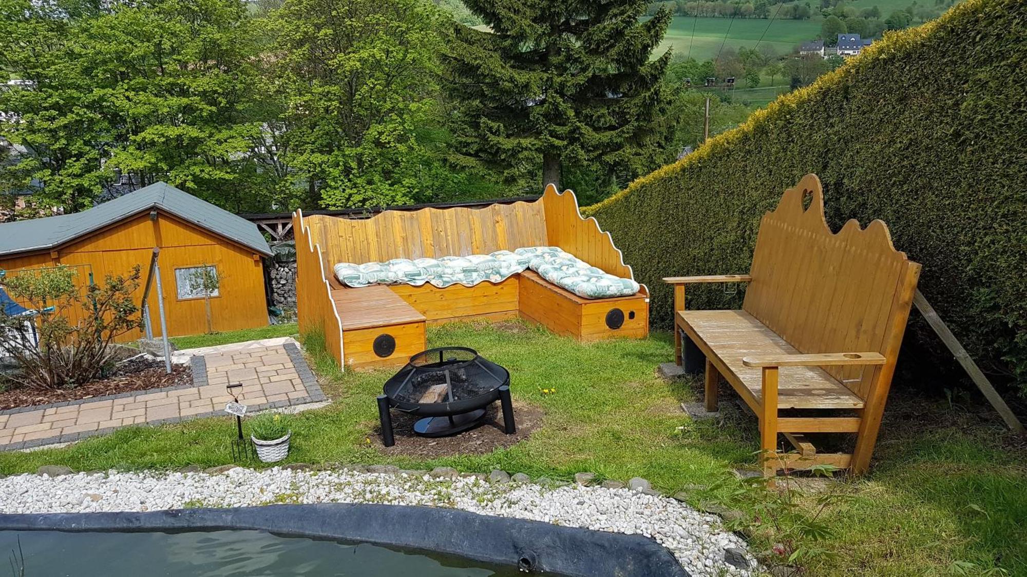 KonigswaldeWaldhufenidyll Koenigswalde Im Erzgebirgeアパートメント エクステリア 写真